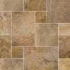 Msi Tuscany Porcelain  Pattern 16 Sq. Ft.  Tumbled Travertine Paver Kits ZOR-LSC-0121